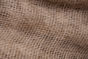 A beautiful background of old sacking.