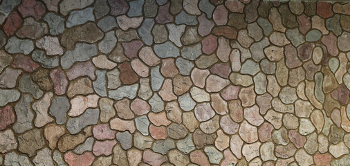 Abstract colorful cement wall texture