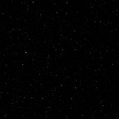 Isolated natural white snow texture effect on black night background. Winter snowflakes.