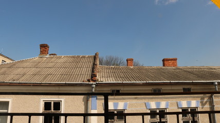 roof of an old house