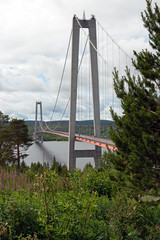 H&auml;ngebr&uuml;cke H&ouml;gakustenbron in Schweden