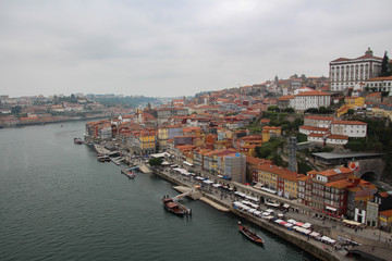 Quiet scene in Porto, Portugal