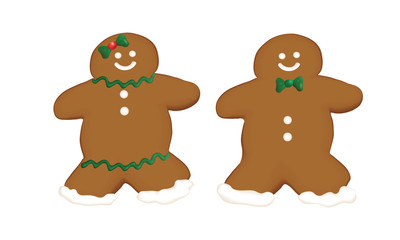 Gingerbread Couple