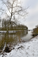river in winter