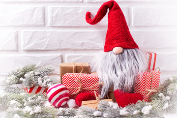Winter holidays  decoration.