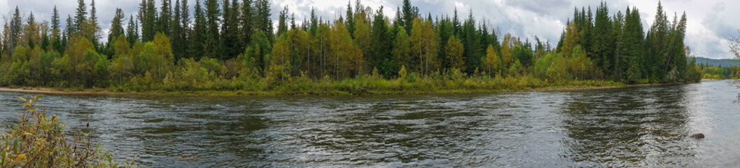 Obraz premium Nichka river panorama