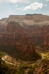 Cliffs in Zion National Park