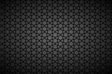 Geometric pattern background. Dark background