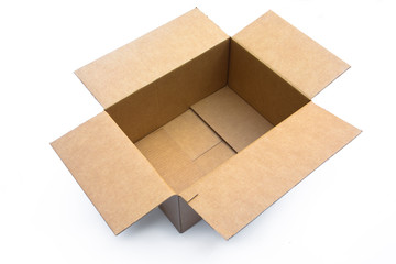 Open Cardboard Box
