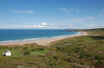 White Park Bay in Ballycastle Antrim Northern Ireland
