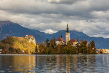 Lake Bled is a lake in the Julian Alps of the Upper Carniolan region of northwestern Slovenia,...