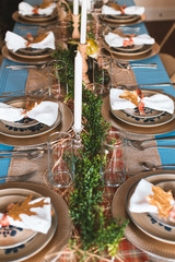 Thanksgiving tablescape
