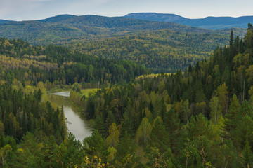 Obraz premium Jeb river curves