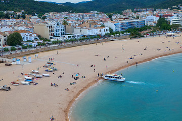 Tossa de mar in Catalonia, Spain.