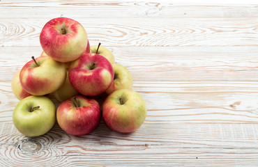 Red and Green Soft Apples Ready for Juice Produce