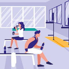 people and gym design