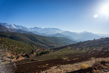 Fototapeta premium Atlas Mountains Vista
