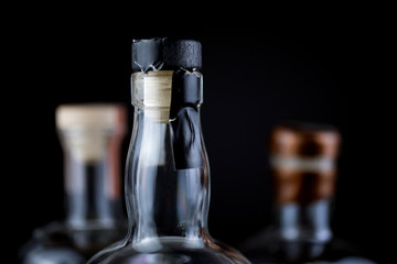 Obraz na płótnie Canvas Whiskey bottles