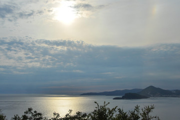 Adriatic sea in Montenegro