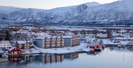 Winter in the harbor