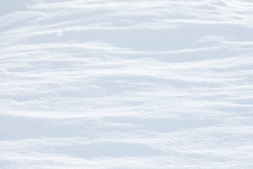 Fresh snow waves background