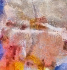 Abstract grunge background. Dirty style pattern. Simple painting art template with large textured brush strokes. Colorful pretty texture drawing by hand. Digital indigo wallpaper. Vintage backdrop. 