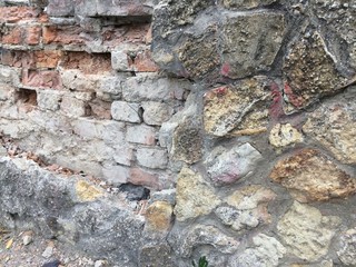 old stone wall