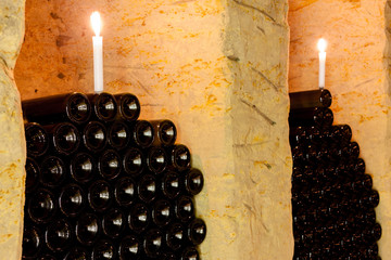 wine cellar in Moravia, Czech Repulic