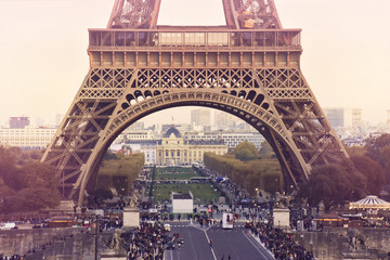 Fototapeta na wymiar Eiffel tower. Paris