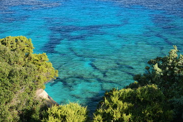 Fototapeta na wymiar Capo Testa in Santa Teresa Gallura, Sardinia, Mediterranean Sea, Italy