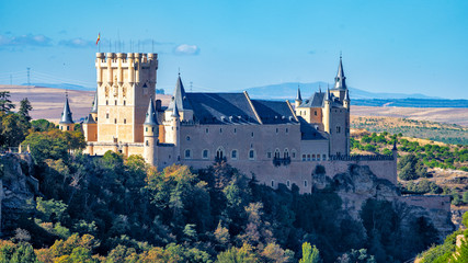 Fototapeta na wymiar Segovia Fortress