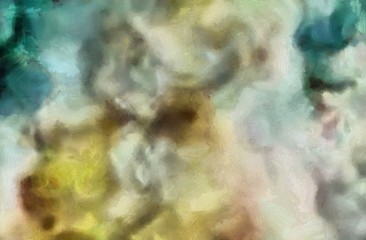 Impression color mix abstract texture art. Artistic bright background. Oil painting artwork. Modern style graphic wallpaper. Large strokes of paint. Colorful pattern for design work or wallpaper.