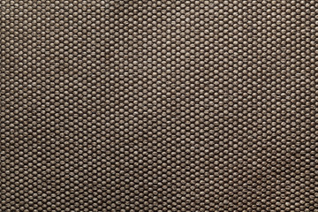 Closeup background of brown fabric or abstract brown fabric texture. Brown background