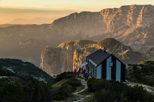 Vilinac Mountain Hut in Bosnia