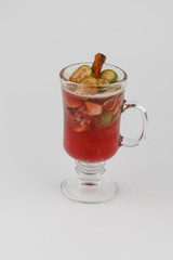 cocktail on white