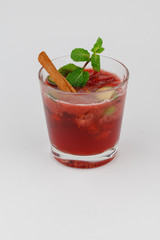 cocktail on white