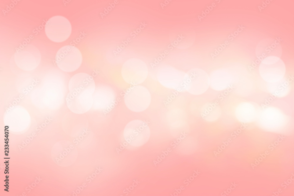 Canvas Prints pink bokeh blurred abstract for background