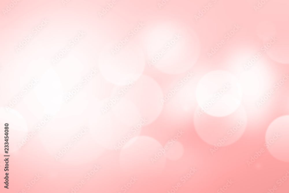 Canvas Prints pink bokeh blurred abstract for background