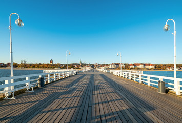 Longest European pedestrian pier in Sopot