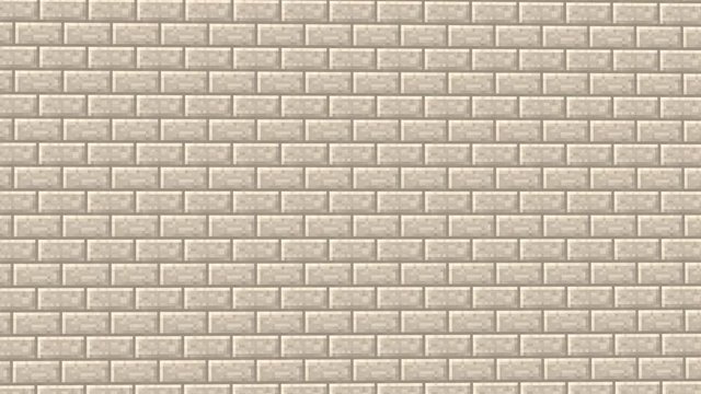 Minecraft Stone Wall Breaks down white ver03