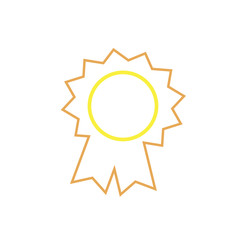 Reward icon vector