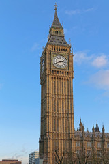 Fototapeta na wymiar Elizabeth Tower Big Ben London