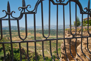 El Puente Nuevo, Ronda, Andalusien, Spanien