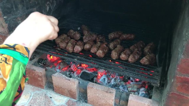 Romanian Traditional Grilled Meatrolls