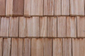 wood shake wall