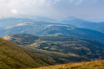 Calm mountain landscape