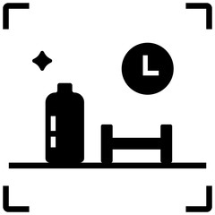 Lifestyle content Solid illustration