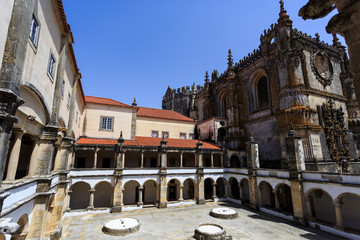 Fototapeta premium The Hostelry Cloister of the Convent of Christ
