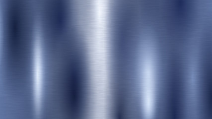 Abstract background with metal texture in blue color