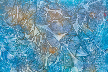 Colorful abstract watercolor paper textures on white background. Chaotic abstract organic design. 